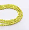 Acessórios de joias de pedra natural jade limão contas soltas contas de topázio pulseira produtos semi-acabados com contas fabricantes atacado
