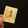 2026 Año del Caballo Cinco Pagodas Templo Lingyin Pegatinas de la Fortuna para Teléfonos, Decoraciones de Teléfono Estilo Antiguo, Bendiciones del Templo, Prosperidad de Todas las Direcciones, Atracción de Riqueza