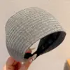 Elegante diadema de ala ancha para mujer, nuevo modelo 2026, diseño de copa alta, adecuada para lavarse la cara, uso diario, accesorio de pelo versátil