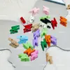 Cadena de Teléfono de Aleación Hecha a Mano DIY Colorida Linda Mini Rayo Goteo de Pintura Accesorios para el Cabello