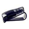 Suporte para óculos de carro Suporte para óculos multifuncionais Suporte para óculos de sol solares Suporte para notas Logotipo para impressão