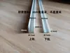 Puerta Deslizante de Vidrio Acrílico de 3-4 mm Canaleta de Plástico Corredera de Vidrio de PVC Corredera de Plástico Sin Pegamento