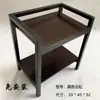 Mesa de Café para Mesa de Mahjong, Mesa de Mahjong Gruesa de Doble Capa, Mesa Auxiliar para Casa de Té, Mesa de Café para Sala de Juegos, Estante para Té, No Requiere Instalación