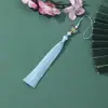 Borboleta de Pérola Esmaltada Pingente de Borla Estilo Nacional Acessórios Esmaltados Marcador de Página com Borla Pingente de Sachê Borla Estilo Nacional