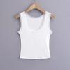 Sweet Spice Girl Bow Branco Pequeno Camisola Feminino Renda Verão Exterior Desgaste Renda Slim-fit Interior Curto Top