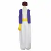 Mil e Uma Noites A Lâmpada Mágica de Aladim Fantasia de Cosplay de Príncipe Halloween Baile Anime Role Play