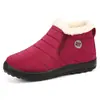 Zapatos de algodón, botas de algodón de invierno para exportación, venta al por mayor, estilo slip-on, tallas grandes, botas cortas engrosadas, estilo para parejas, botas de nieve cálidas para exteriores