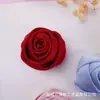 Primavera Pequeño Fresco y Elegante Tela Rizo Rosa DIY Hecho a Mano Simple Pasador Cuerda para el Cabello Accesorios para Ropa Accesorios
