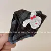 Presilha de Garra Triangular com Concha de Cetim Estilo Francês, Acessório de Cabelo Versátil de Alta Qualidade e Tendência para a Parte de Trás da Cabeça