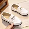 Zapatos Planos Individuales para Niñas 2026 Primavera y Otoño Nuevo Estilo Coreano Modernos Retro Versátiles Mocasines Slip-On para Niñas