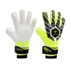 Guantes de portero de látex natural transfronterizos con protección para los dedos, antideslizantes, para adultos y niños, guantes de entrenamiento de fútbol, en stock para venta al por mayor