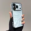 Funda Estilo Ondas de Agua Todo Incluido Adecuada para Funda de Teléfono Móvil Apple 18Pro Estilo Ins Iphone17Pro Funda Protectora Simple 15/16