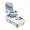 Sofá de Banho de Pés Moderno Minimalista Integrado Único com Massagem Cadeira Multifuncional Couro Banho de Pés Manicure Cadeira