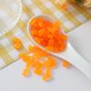 Tamaño pequeño simulación mini modelo de dulce de fudge caramelo de fudge de frutas pastillas de caramelo de gelatina de azúcar arcoíris PVC accesorios de joyería