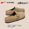 Sapatos de puxar para trás, sapatos femininos, sapatos Birkenstock, sapatos femininos 2026 novos populares de verão com sola macia, sapatos femininos single R