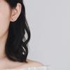 Pendientes de perlas de trébol de cuatro hojas chapados en plata de estilo coreano, pendientes de perlas redondas con incrustaciones de diamantes para mujer, joyería de perlas de oro rosa