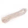 Cuerda de cuero para línea de coche 3 mm accesorios para ropa cuerda de color cuerda trenzada creativa línea de coche accesorios para ropa