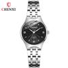 Relógio de casal CHENXI feminino masculino comércio exterior transfronteiriço relógio explosivo fino à prova d'água moda simples aço relógio de quartzo