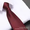 Gravata 8cm Masculina Formal de Negócios Vermelho Azul Preto Profissional Casamento Noivo Estilo Coreano Zíper Livre Puxar