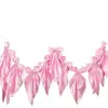 Nuevo banderín de guirnalda con lazos rosas de Amazon para fiestas de cumpleaños y decoraciones de despedida de soltera