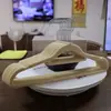 Percha transparente de flocado estilo japonés percha gruesa antideslizante percha de terciopelo para ropa percha de almacenamiento sin costuras