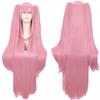 O Fim do Serafim Kluluzapei Lori Queen Engrossada Extra Grossa Sakura rosa Anime cos Peruca