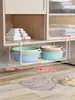 Gabinete de Baño para Inodoro Estante Debajo del Lavabo Artefacto Colgante para Inodoro Estante de Almacenamiento para Lavabo Almacenamiento Estante de Almacenamiento para Lavabo