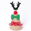 Sombreros de Navidad de Fieltro para Niños Hechos a Mano Suministros para Decoración de Fiestas Fabricante Venta al por Mayor