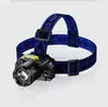 Luz fuerte súper brillante linterna frontal lámpara de trabajo montada en la cabeza mina de carbón portátil emergencia zoom iluminación exterior ligera alto brillo
