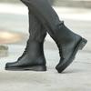 Moda nova europeia e americana botas de chuva Martin masculinas antiderrapantes resistentes ao desgaste botas de chuva atacado sapatos de borracha masculinos sapatos de água curtos casuais para homens