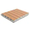 Painéis Acústicos de Alumínio Cerâmico para Auditórios e Salas Audiovisuais, Painéis Acústicos Decorativos Nervurados para Parede, Painéis Compostos Resistentes ao Fogo e Retardantes de Chama, Venda por Atacado de Fabricantes