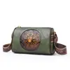 Bolsa Transversal Feminina Retrô Popular Transfronteiriça, Bolsa de Ombro Estilo Universal Boston Moda, Bolsa para Celular para Mães de Meia-Idade e Idosas