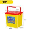 Cubo de pesca para pesca en hielo, cubo para peces, balsa engrosada, cubo para pesca, pegamento flexible, soporte deslizante para carretera, micro plomo, soporte de caída lenta, cubo portátil multifuncional