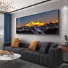 Pintura de Porcelana de Cristal con Soporte, Pintura Decorativa para Sofá de Sala de Estar de Lujo Ligero, Pintura Colgante de Paisaje de Estilo Chino Nuevo, Arte de Pared para Sala de Té y Oficina