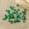 Cabujón Personalizado de Calcedonia Verde Natural en Cortes de Forma Pera, Marqués, Gota, Cuadrado, Base Plana, Base Puntiaguda y Huevo, Piedras Sueltas y Gemas