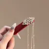Sino dos Ventos Melodia Vintage Novo Estilo Chinês Sino Borla Grampo de Cabelo de Alta Qualidade Elegante Lateral Clipe Bb Franja Acessório de Cabelo
