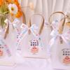 Bolsa transparente de PVC para jardín de infancia, bolsa de embalaje para niños, bolsa de regalo para personas mayores, bolso de mano para bebé, regalo de mano, bolsa de regalo de cumpleaños