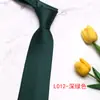 Corbata de color sólido en stock nueva corbata casual de negocios para hombre accesorios de traje 8 cm corbata hecha a mano fabricante de corbatas de color sólido
