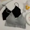 Ropa Interior Deportiva Estudiantes Chica de Secundaria Espalda Bonita Sujetador Pequeño de Tirantes Celebridad de Internet Sujetador Envolvente Top Tubo Base