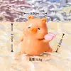Modelo Nuevo Más Vendido Capibara Que Trae Fortuna Artesanías de Resina Decoraciones Hechas a Mano Casa de Muñecas Sala de Estar Prosperidad Adornos Pequeños