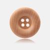Botones Redondos de Madera Botones Naturales de Madera Japonesa Botones para Camisa Traje Cárdigan Botones de Madera