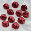 Flor de Ciruelo Simulada Capas de Tela Cabeza de Rosa Hecha a Mano Tocado Corsage Flores Decorativas Adornos de Flores Artificiales Venta al por Mayor