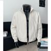 Chaqueta de aviador para hombre, Primavera y Otoño, Chaqueta Softshell a prueba de tres elementos, Cuello alto, Estilo corto, Nueva chaqueta de primavera 2026 para hombre