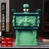 Botella de Vino Vacía de Cerámica Jingdezhen 0.5kg Tarro de Vino Doméstico Sellado Olla de Vino Creativa Licor Tarro de Vino Adorno Caja de Regalo