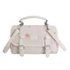 Mochila Nueva Estilo Coreano Linda Estilo Universitario, Mochila Casual para Viaje y Commute, Bolso de Mano de Nicho, Bolso Cruzado para Mujer