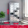Gabinete de Gabeta para Comida de Acero Inoxidable 304 para Personal, Comedor Escolar, Gabinete de Múltiples Puertas para Tazones y Palillos, Vajilla de Hotel, Almacenamiento de Restaurante Hospitalario, Inteligente
