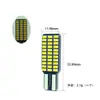 Luz LED de Techo para Coche T10 3014 33Smd W5W Alta Brillance Luz de Matrícula Luz Trasera Luz de Lectura Blanco Cálido