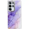 Capa de celular IMD metalizada com padrão de mármore é adequada para Samsung S25ULTRA blooming S24 furo fino A16/A56/A55