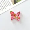 Lindo Flor Mariposa Dibujo Animado Hecho a Mano DIY Accesorios para Joyería Hebilla para Zapato con Agujero Material Pegamento Cremoso Resina Accesorios Pequeños