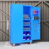 Gabinete de Ferramentas Pesado para Fábricas e Oficinas de Reparo Automotivo, Carrinho de Ferramentas Móvel com Gavetas, Armário de Armazenamento de Ferramentas com Ferragens Espessadas